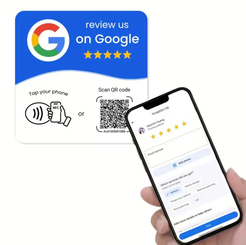 Carte NFC Programmable Carrée